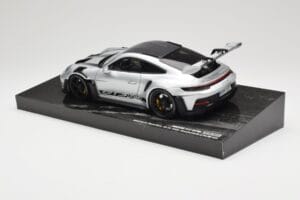 Porsche 911 992 GT3 RS Sølv Weissach Package Minichamps 1:18 110062020 Metal — billede 7 af 8