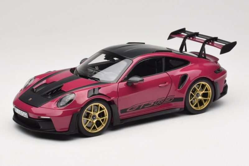 Porsche 911 992 GT3 RS Weissach Package Ruby Star Norev 1:18 187370 Metal