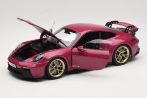 Porsche 911 992 GT3 Ruby Star Neo Norev 1:18 187381 Metal — billede 2 af 8