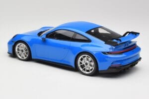 Porsche 911 992 GT3 Shark Blå & Sølvfælge Minichamps 1:18 143069015 Resin — billede 5 af 6