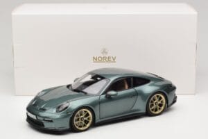 Porsche 911 992 GT3 Touring Package Malachite Green Metallic Norev 1:18 187382 Metal — billede 8 af 8