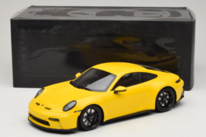 Porsche 911 992 GT3 Touring Gul Sorte Hjul Minichamps 1:18 117069021 Metal — billede 6 af 6