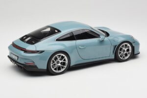 Porsche 911 992 S/T Meissen Blue Norev 1:18 187470 Metal — billede 3 af 8