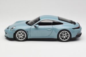 Porsche 911 992 S/T Meissen Blue Norev 1:18 187470 Metal — billede 4 af 8