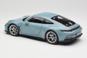 Porsche 911 992 S/T Meissen Blue Norev 1:18 187470 Metal — billede 7 af 8