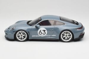 Porsche 911 992 ST Gentian Blue Metallic GT Spirit 1:18 GT491 Resin — billede 3 af 6