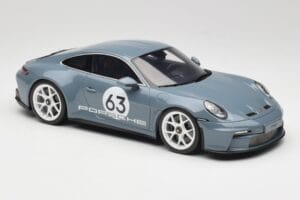 Porsche 911 992 ST Gentian Blue Metallic GT Spirit 1:18 GT491 Resin — billede 4 af 6