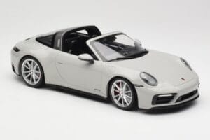 Porsche 911 992 Targa 4 GTS Grå Minichamps 1:18 155061064 Metal — billede 4 af 6