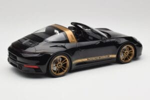 Porsche 911 992 Targa Porsche Design Sort & Guld Concept Minichamps 1:18 PORSCHE001 Metal — billede 2 af 6