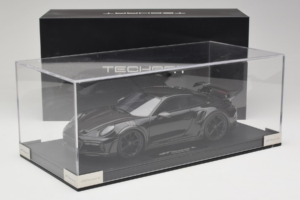 Porsche 911 992 TechArt GTstreet R Sort Med Sorte Hjul TechArt 1:18 REMC012 Resin — billede 6 af 6