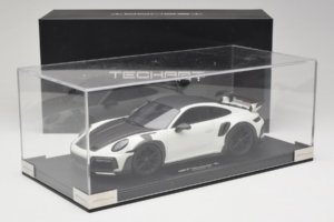 Porsche 911 992 TechArt GTstreet R Hvid Med Sorte Hjul TechArt 1:18 REMC013 Resin — billede 6 af 6