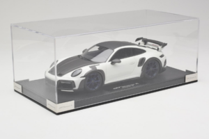 Porsche 911 992 TechArt GTstreet R Hvid Med Blå Hjul TechArt 1:18 REMC014 Resin — billede 2 af 6