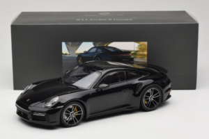 Porsche 911 992 Turbo S Sort Minichamps 1:18 WAP02117BOL002 Metal — billede 6 af 6