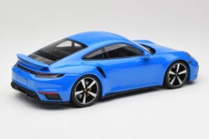 Porsche 911 992 Turbo S Gentian Blå Minichamps 1:18 155069074 Metal — billede 2 af 6