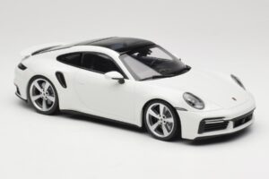 Porsche 911 Turbo S 992 Hvid Minichamps 1:18 WAP0211620RTRB Metal — billede 4 af 6