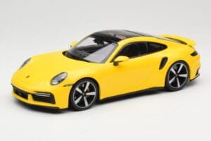 Porsche 911 992 Turbo S Gul Minichamps 1:18 155069071 Metal