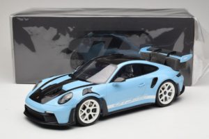 Porsche 911 992.1 GT3 RS Gulf Blue GT Spirit 1:12 GT497 Resin — billede 6 af 6