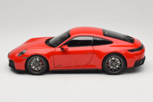 Porsche 911 992.2 Carrera 4 GTS Guards Red Norev 1:18 187171 Metal — billede 4 af 8