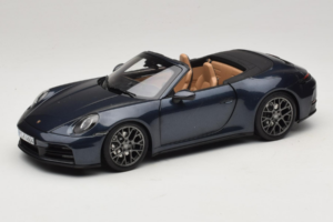 Porsche 911 992.2 Carrera Cabriolet Yachting Blue Norev 1:18 187180 Metal