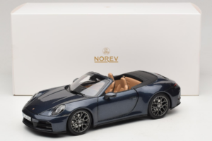 Porsche 911 992.2 Carrera Cabriolet Yachting Blue Norev 1:18 187180 Metal — billede 8 af 8