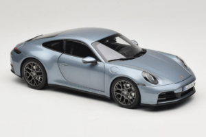 Porsche 911 992.2 Carrera Polar Silver Metallic Norev 1:18 187170 Metal — billede 6 af 8