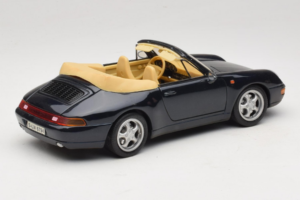 Porsche 911 993 Cabriolet Mørkeblå Tchibo 1:18 46619 Metal — billede 3 af 8