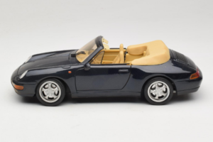 Porsche 911 993 Cabriolet Mørkeblå Tchibo 1:18 46619 Metal — billede 4 af 8