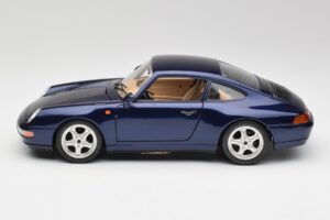 Porsche 911 993 Carrera Cup Blå Braccio & Gotz 1993 Bburago 1:18 3060-M1 Metal — billede 4 af 8