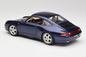 Porsche 911 993 Carrera Cup Blå Braccio & Gotz 1993 Bburago 1:18 3060-M1 Metal — billede 7 af 8
