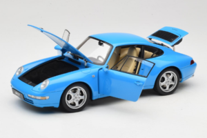 Porsche 911 993 Carrera Blue Metallic AUTOart 1:18 78133 Metal — billede 2 af 8