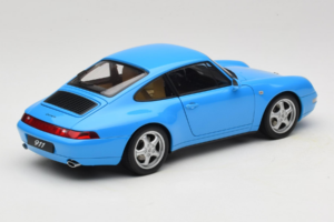 Porsche 911 993 Carrera Blue Metallic AUTOart 1:18 78133 Metal — billede 3 af 8