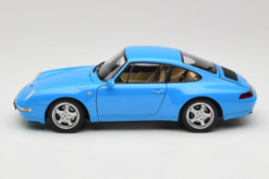 Porsche 911 993 Carrera Blue Metallic AUTOart 1:18 78133 Metal — billede 4 af 8