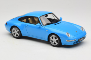 Porsche 911 993 Carrera Blue Metallic AUTOart 1:18 78133 Metal — billede 6 af 8