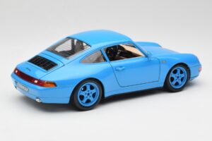 Porsche 911 993 Carrera Blå Bburago 1:18 3060 Metal — billede 3 af 8