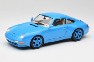 Porsche 911 993 Carrera Blå Bburago 1:18 3060 Metal