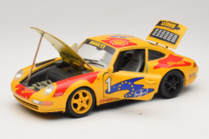 Porsche 911 993 Carrera Cup #1 1993 Bburago 1:18 3050-P1 Metal — billede 2 af 8