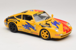 Porsche 911 993 Carrera Cup #1 1993 Bburago 1:18 3050-P1 Metal — billede 6 af 8