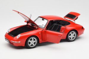 Porsche 911 993 Carrera Rød AUTOart 1:18 78132 Metal — billede 2 af 8