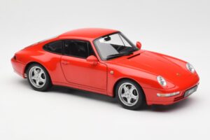 Porsche 911 993 Carrera Rød AUTOart 1:18 78132 Metal — billede 6 af 8