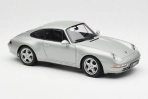 Porsche 911 993 Carrera Sølv AUTOart 1:18 78131 Metal — billede 6 af 8