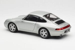 Porsche 911 993 Carrera Sølv AUTOart 1:18 78131 Metal — billede 7 af 8