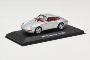 Porsche 911 993 Carrera Sølv Minichamps 1:43 WAP02003597 Metal — billede 2 af 4