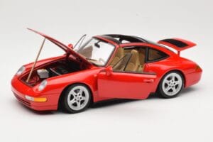 Porsche 911 993 Carrera Targa Rød UT Models 1:18 27821 Metal — billede 2 af 8