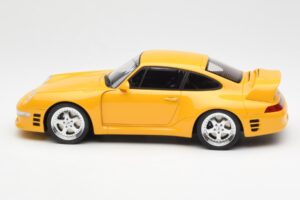 RUF CTR2 993 Sport Gul GT Spirit 1:18 GT141 Resin — billede 3 af 6