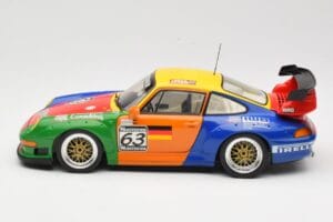 Porsche 911 993 GT2 #63 H. Muller / T. Trunk IMSA 1998 UT Models 1:18 39812 Metal — billede 4 af 8