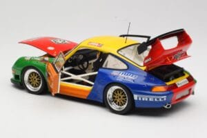 Porsche 911 993 GT2 #63 H. Muller / T. Trunk IMSA 1998 UT Models 1:18 39812 Metal — billede 5 af 8