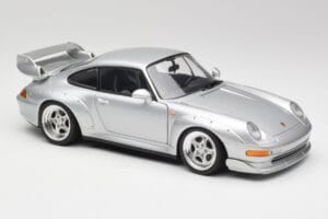 Porsche 911 993 GT2 Arctic Sølv Metallic UT Models 1:18 27831 Metal — billede 6 af 8