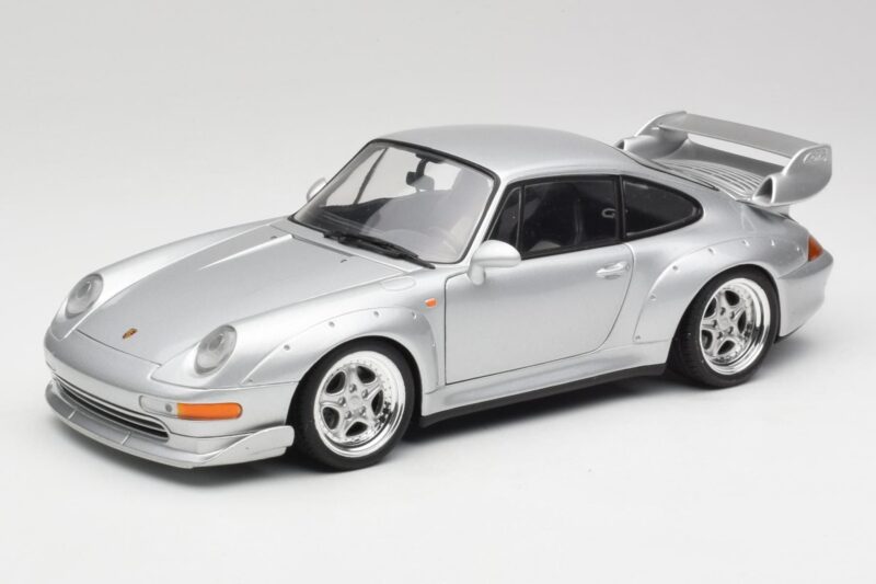 Porsche 911 993 GT2 Arctic Sølv Metallic UT Models 1:18 27831 Metal
