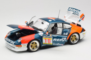 Porsche 911 993 GT2 #10 de Orleans / Saldana BPR Global GT Series 1996 UT Models 1:18 39632 Metal — billede 2 af 8