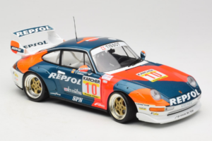 Porsche 911 993 GT2 #10 de Orleans / Saldana BPR Global GT Series 1996 UT Models 1:18 39632 Metal — billede 6 af 8